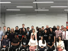 Group photo of students